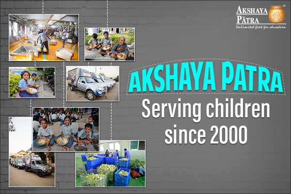 Akshaya Patra serving children 2000